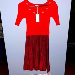 NWT, Candie’s, Size S, Red Dress